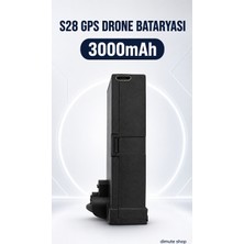Dimute Shop S28 Gps Drone Bataryası 3000MAH