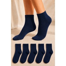 Ducks Socks Kadın Bambu Extra Yumuşak Dikişsiz Çorap 5 Çift Kısa Konç Terletmeyen Soft Çorap