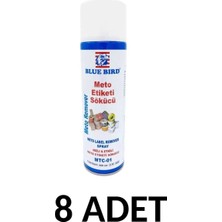 Blue Bird 8 Adet 500ML Meto Etiketi Sökücü Sprey