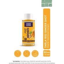 Tarla 1932 Ginger Shot 50 ml x 10 Adet (Zencefil - Zerdeçal Shot)