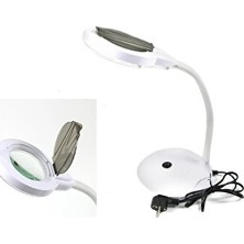 Marvielle Büyüteçli LED Güzellik ve Ev Kullanımı, 5x Büyüteç Işığı ile Ince Işçilik - Masa ve Gece Lambası