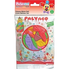 Balonevi 4 Adet Palyaço Balon Seti 9'lu