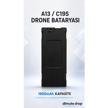Dimute Shop A13 / C19S Drone Bataryası 1800MAH
