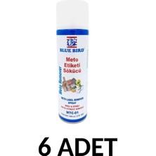 Blue Bird 6 Adet 500ML Meto Etiketi Sökücü Sprey