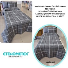 Ete Hometex Etehometex Pamuklu Kapitoneli Yatak Örtüsü Takımı