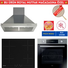 Hoover Madrid Elektrikli  Vitroseramik  Inox Ankastre Set (HO3158IN+ HH64CCB +HCH6MXTK )