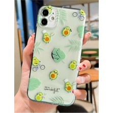 3gen Case iPhone 11 Uyumlu Eğlenceli Figürler Desenli Şeffaf Silikon Kılıf