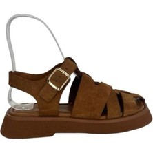 Kemal Tanca 862 M-609 Kadın Hakiki Deri Sandalet