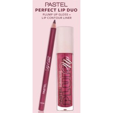 2 Adet Pastel Profashion Plumping GLOSS207+PASTEL Lip Contour Lip Liner 52