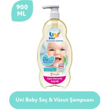 2 Adet Uni Baby Şampuan 900 ml
