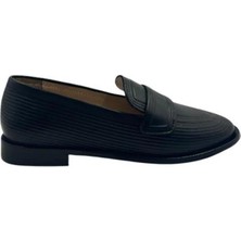 Kemal Tanca 175 2016 22 Kadın Hakiki Deri Loafer Ayakkabı