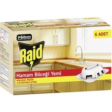 3 Adet Raid Böcek Yemi 6'lı
