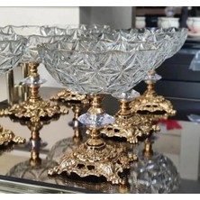 Assa Bazaar Paşabahçe Estrella Ayaklı Kase 6’lı Set – Cam Sunumluk, Tatlı, Dondurmalık & Çerezlik