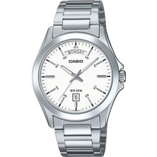 Casio MTP-1370D-7A3VDF Quartz Çelik Gri 40 mm Erkek Kol Saati