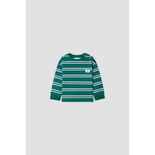 B&G Erkek Bebek Çizgili Tshirt