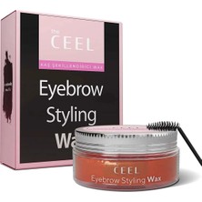 2 Adet The Ceel Kaş Şekillendirici & Sabitleyici Wax E Vitamini Glycerin Hint Yağı 50 ml