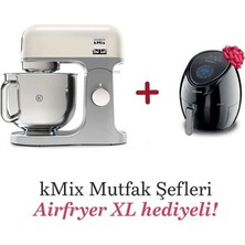 Kenwood Kmix Murfak Şefi Krem + Airfryer Xl Siyah HFP30.000BK Hediyeli