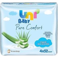 Uni Baby Pure Comfort Islak Havlu Aloe Vera 52X4'LÜ
