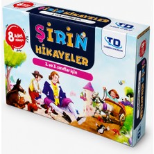 Tandem Yayınları Şirin Hikayeler 8 Kitaplık Renkli Okuma Seti – 2. ve 3. Sınıf 6-9 Yaş