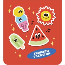 Samsung Galaxy Z Flip8 Flipsuit Kılıf (Summer Vacation) - Çok Renkli