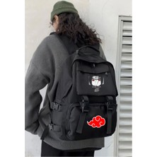 Touz Moda Anime Design Baskılı Palaska Sırt Okul Çantası
