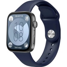 Empressco Huawei Watch Fit 3 Krd-11 22 mm Için Uyumlu Kayış Kordonu Silikon Kordon