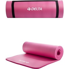 Konfor Zemin 15 mm Taşıma Askılı Pilates Minderi Yoga Matı, Lila, 15 mm