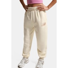 Nike Sportswear Club Fleece Kids Pant.lastik Paçalı Pamuklu Çocuk Eşofman Altı Krem