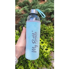 Hikmetlirenk Peluş Kılıflı Cam Matara 750 ml