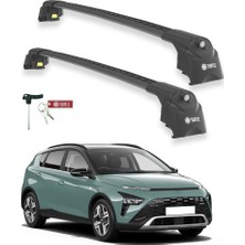 Turtle Hyundai Bayon (Bc3 Cuv) 2021-2025 Ara Atkı Air2 Siyah