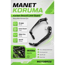 Motobros Manet Koruma Siyah (Karbon)