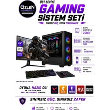 Özlen Xl7 Ryzen 5 7500F Rx 9060 Xt 16GB 500GB M.2 SSD 16GB Ddr5 Ram 24'' Full Hd 200Hz Üst Seviye Set Oyuncu Bilgisayarı