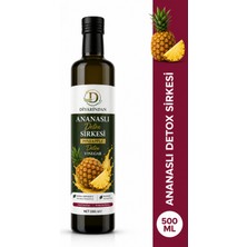 Diyarından Ananaslı Detox Sirkesi 500 ml | Doğal Fermente Içecek Sirkesi | Katkısız Ananas Aromalı Sirke