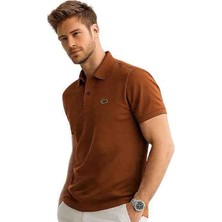 Lacoste Polo Classic Fit Kahverengi