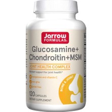 Jarrow Formulas Glucosmaine Chondroitin + Msm Joint Health Complex 120 Capsules