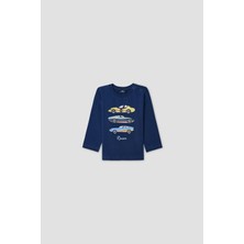 B&G Erkek Bebek Lacivert Tshirt