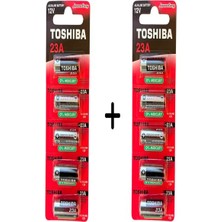 Toshiba 23A 12V Alkalin Pil 5'li Paket- 2 Adet Erpilsan Elektronik