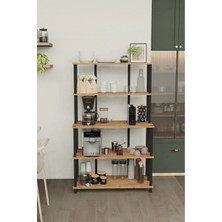 Remaks Barista Kahve Köşesi Dolabı | Çok Raflı Kahve Dolabı | Çok Amaçlı Mutfak Organizeri | Kahve Istasyonu
