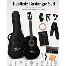 Virgo Desdemona CL-39BK Klasik Gitar Seti 4/4