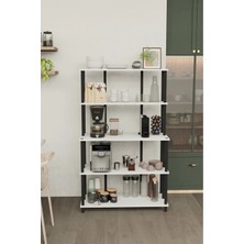 Remaks Barista Kahve Köşesi Dolabı | Çok Raflı Kahve Dolabı | Çok Amaçlı Mutfak Organizeri | Kahve Istasyonu