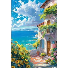 İğne İzi Hı Stone 5d Elmas Boncuk Taş Işleme Mozaik Goblen Kit 50X65CM SGK88620