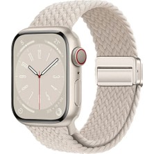 Empressco Apple Watch 40MM Uyumlu Zore KRD-134 Örgü Tasarımlı Hasır Kordon Strap Kayış