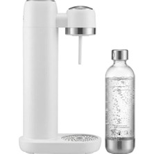 Mtm Gaz MTM BEYAZ SODA MAKİNASI 1 L BPA İçermeyen PET Şişe ile Sağlıklı ve Ferahlatıcı İçecek
