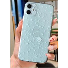 3gen Case iPhone 11 Uyumlu Neşeli Desenler Serisi Şeffaf Silikon Kılıf