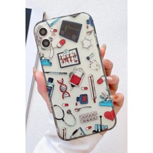 3gen Case iPhone 11 Uyumlu Neşeli Desenler Serisi Şeffaf Silikon Kılıf