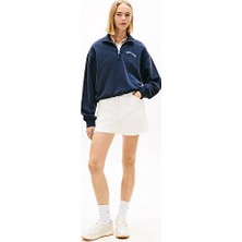 Tommy Hilfiger Kadın Mom Şort