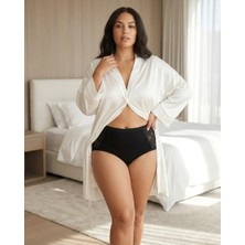 Miss Elit Büyük Beden Dantelli Beli Lastikli Kadın Külot