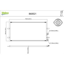 Valeo Val 860021 Klima Radyatörü