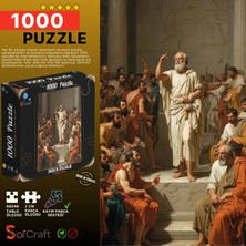 Soi Craft 1000 Parça Puzzle Yunan Dönemi Antik Felsefe Sokratik Diyaloglar #6528