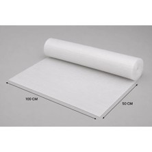 Aybaş Kağıtçılık 100 x 50 Metre Şilte, Tabak & Bardak Sarma Şiltesi Ambalaj Malzemesi, Polietilen Şilte